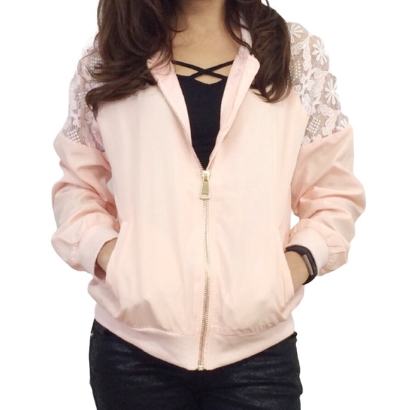 Pink Bomber Jacket - Picture 3 of 6